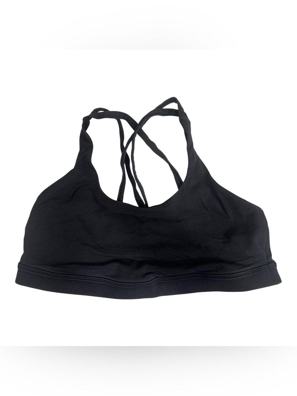 lululemon athletica Black Strappy Sports Bra